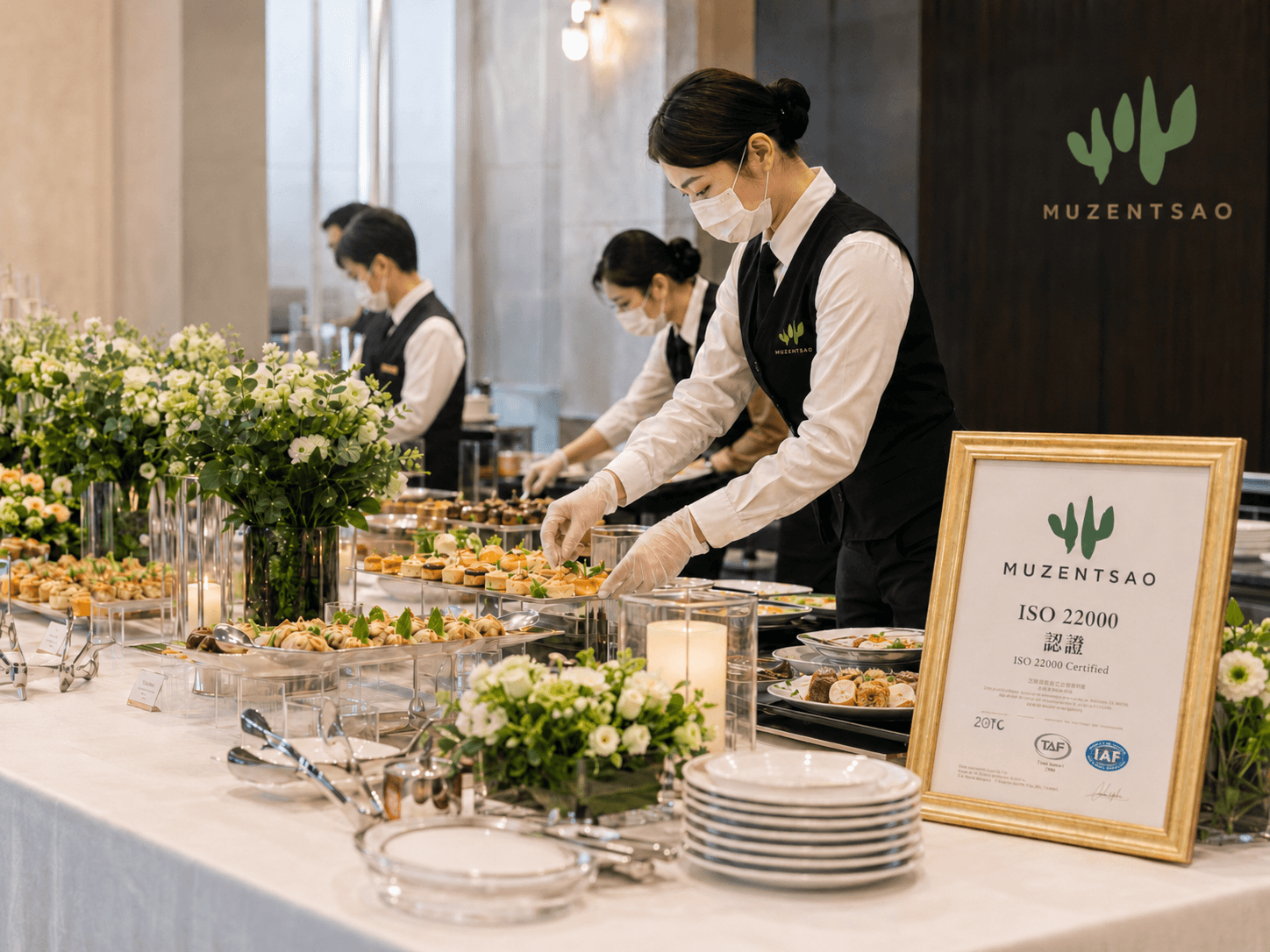 木人艸通過 ISO 22000 認證:以國際食安標準守護每一場外燴餐桌
